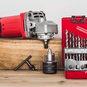 For 4" Electric Angle Grinder 10mm Chunk Holder Power Drill Convert Adapter Woodworking Tool Accessories