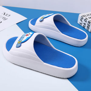 ผู้ชาย ฤดูร้อน พื้นหนากลางแจ้ง กันลื่น ลำลอง Slip-on นุ่ม รองเท้าแตะชายหาดด้านล่างรองเท้าแตะ Eva สบาย ทันสมัย Youth อินเทรนด์