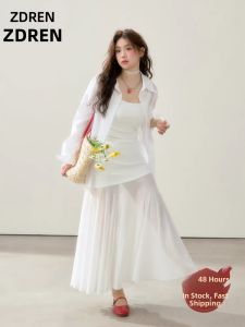 ZHANGDAREN | Đầm Dành Cho Người Béo Giảm Cân Mùa Hè