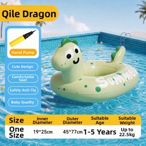 GWYNET | Anti-Tipping Thickened Baby Swimming Ring