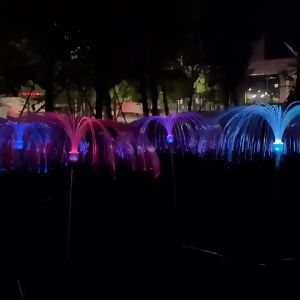 Solar Christmas Lights Outdoor Waterproof Energy Jellyfish Lamp 7 Adjustable Colors Outdoor Patio Lawn Flash String Fairy Lamp Led Garden Landscape Decorative Lamp