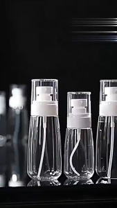 FR-C1377 Botol Spray 60ml 100ml Refil Travel / Botol Pompa Semprot Embun Halus / Botol Semprot