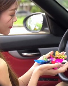 pewangi / penghilang bau mobil ruangan kamar model kupu kupu no alkohol tahan lama aromaterapi / parfum / minyak wangi