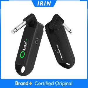 IRIN | IRIN IN-70 Guitar Wireless System 10 Channels Transmitter Receiver Guitar Audio Wireless Transmission Guitar Parts Accessories