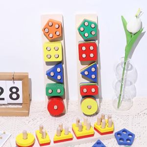 Matching Shape 5in1 Mainan Kayu Mainan Balita Wooden Toys Mainan Kayu Mainan Anak 2 Tahun Puzzle Kayu