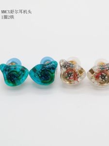 High Fidelity HiFi In-Ear Monitor Earphones Silver Plated Cable Sports Stage Monitoring Earbuds Thousand Yuan Level MMCX Resin