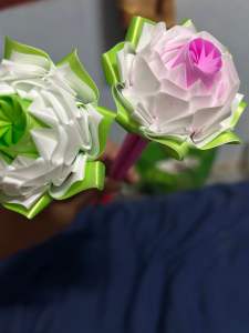 ไม้เสียบธนบัตรดอกบัว นพมาศ