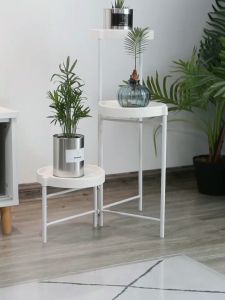 【จัดส่งจากประเทศไทย】 ชั้นวางแคคตัส ชั้นวางต้นไม้ระเบียง ชั้นวางกระถางต้นไม้ พับเก็บได้ พับชั้นวางต้นไม้ ชั้นวางกระบองเพชร