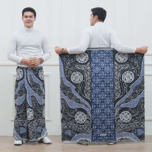 SARUNG BATIK MOTIF BUNGA AKAR PRINTING PEKALONGAN SARUNG SANTRI DEWASA MUSLIM PRIA KATUN HALUS KEKINIAN TERLARIS