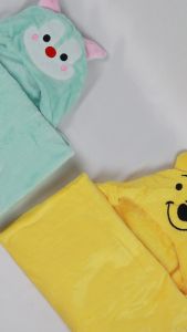 PREMIUM Selimut Bayi Carter Love Hood Animal Series / Cute Soft Baby Blanket Animal Series