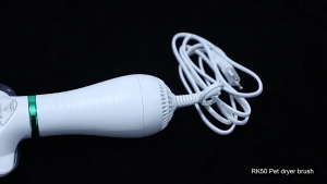 2 In 1 Pet Hair Dryer Cat Dog Comb Brush 3 Level Adjustable Low Noise Pet Grooming Hair Blower Dryer