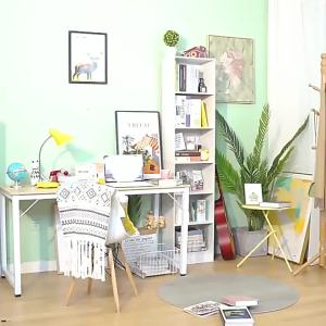 Locker Simple Narrow Small Apartment Living Room Bedroom Cabinet Living Room Wall Clothes Closet Open Storage Five-Grid Cabinet