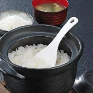 Plastic Rice and Soup Scooper Food Grade PP  Non-stick Plastic Serving Spoon Kitchen Tool Non-Stick Rice Spoon Paddle