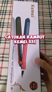 CATOK KEMEI 531 HAIR STRAIGHT CATOK PELURUS RAMBUT ALAT SALON