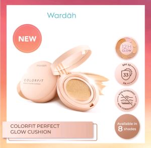 WARDAH COLORFIT PERFECT GLOW CUSHION 15g LIGHT IVORY 22N