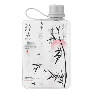 Cốc Nhựa Tritan Cao Cấp 500ml Cốc Đựng Trà Đi Du Lịch Cốc Đựng Nước Vuông Bền Chịu Nhiệt Độ Cao Cốc Đựng Nước Hình Chữ Nhật