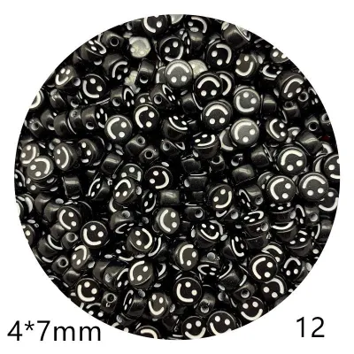 6mm Smiley Beads use for DIY accessories 100pcs