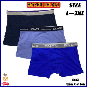 Disel Men Boxer Underwear Boxers Man Seluar Dalam Lelaki 1 pcs