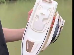 Tàu điều khiển - Cano điều khiển - Thuyền điều khiển từ xa -Mô tơ Kép 2.4G 1/28 bản tốc độ cao - Mã T1