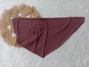 Hijab 2 layer ceruty babydoll premium size L