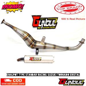 knalpot suzuki kristal tornado Cristal tune type Bm power suara garing nyaring