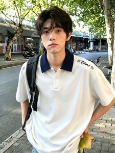 LIUBU | American Retro Embroidery Fashion T-Shirt