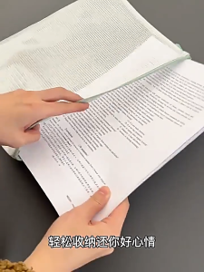 F04 กระเป๋าตาข่ายไนล่อน มีซิป ขนาด A4 A5 A6 อเนกประสงค์ สำหรับใส่เอกสาร เครื่องสำอางเเละเครื่องเขียน