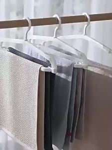 Mayang Karya 1pc Retractable Hanging Clothes Hanger Laundry Towel Drying Rack Space Saver Closet Organizer Indoor Outdoor