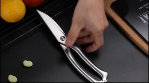 Kéo Cắt Xương Gà Vịt Cá Cắt ThịtTay Cầm Dài Đa Năng Thép Không Rỉ HÀNG CAO CẤP Siêu BÉN BẾN