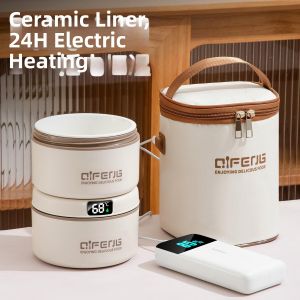 CHIZHIDU | Insulated Portable Electric Heating USB Lunch Box 24 Hours