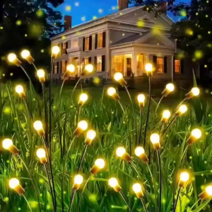 TONYS Solar Lawn Decorative Lights Firefly Lamp waterproof IP65 outdoor light LED Christmas for Landscape Courtyard ambient lighting Automatic lighting on