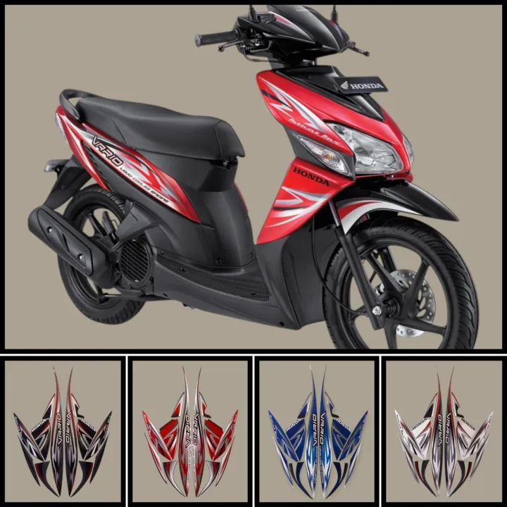 STIKER STRIPING LIS LES POLET PLAT PLISIR BODY MOTOR HONDA VARIO 110 ...