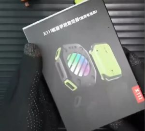 【New Upgrade】NETPAC Wireless Funcoler X111 Fan Cooler Magnetic Super Rechargeable 1800mAh Battery LED Pendingin HP RGB