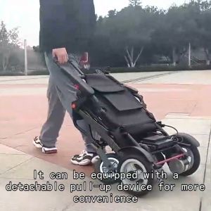 {SG} 20AH Adult electric wheelchair Smart Power portable wheelchair Elderly mobility Electric wheelchair Foldable all-terrain electric wheelchair