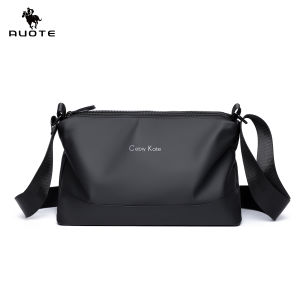 AUOTE Men Bags Fashion Shoulder Bag Cross Body Bag Leisure Messenger Bag Business Style Soft Leather Waterproof Lightweight Large Capacity Sling Bag Casual Bag Men Sport Street Travel Outdoor
