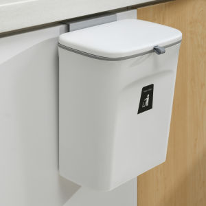 Drill-Free Hanging Trash Can Wet & Dry Separation