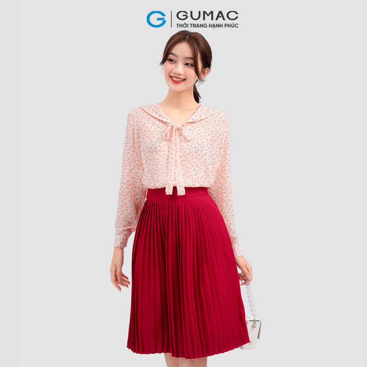 Yingbao Chân Váy Xếp Ly Dáng Chữ A Cho Nữ Phong Cách Hàn Quốc Ngoại Cỡ Ngắn  Màu Đen Trắng Đỏ Cam Xanh Dương Hồng Xanh Đậm Màu Trơn Cho Nữ Khiêu