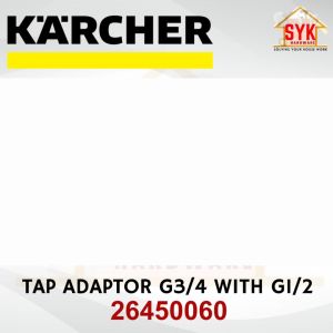 SYK KARCHER 26450060 G3/4 G1/2 2.645-006.0 Tap Adaptor With Reducer Water Tap Hose Connector Penyesuai Paip Air