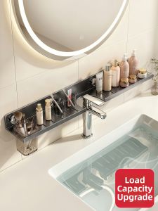 SHENFAN | Suction Bathroom Storage Rack No-drill