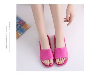 Yibang Flat Sandals Home Indoor Mens Summer Womens Bathroom Hotel Anti-Foam Bottom Lightweight Slippers EVA Material Flat Heel