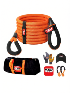 SPACECYCLE | Elastic Heavy Duty Tow Rope for SUV Car Truck Rescue