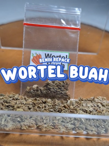 Benih Wortel Buah Unggulan Berkualitas biji bibit repack daucus carota kuroda hydroonik hidroponik sayuran buah pot