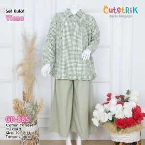 Setelan Anak Perempuan Set Kulot Viona by Cutetrik
