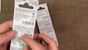 5 viên A27 Camelion 12V thay chìa khóa cửa cuốn Pin  - VPP Bảo An