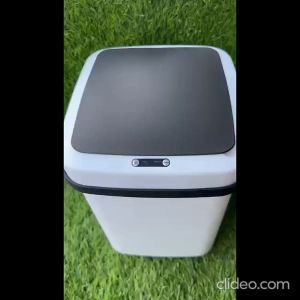 Intelligent Lidded Sensor Trash Can 13 Liters