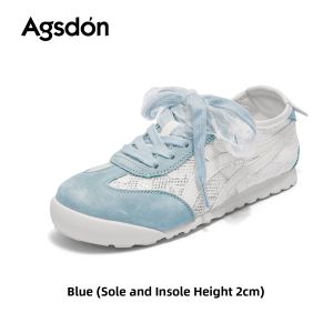 Agsdon | Ballet Training Style Mesh Summer Shoes White