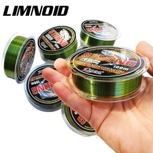 Limnoid 100m Nylon Fishing Line 3.8kg 21kg Super Tensile Shock Absorption Fast Water Cutting Saltwater Freshwater Compatible