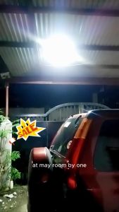 Free shipping 1000W Solar ceiling light with solar panel solar light outdoor waterproof IP67 three colors 9830 upgrade LED indoor solar lamp dimming automatic night light with remote control