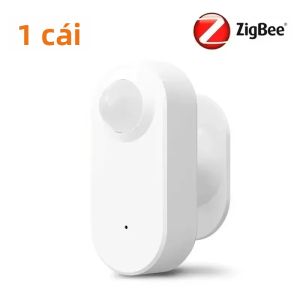 iHSENO(IHSENO) | Cảm Biến Chuyển Động Tuya Zigbee PIR 360 Độ ° Báo Động An Ninh Nhà Thông Minh Phát Hiện Người Có Thể Xoay Được Hoạt Động Với Alexa Google Assistant