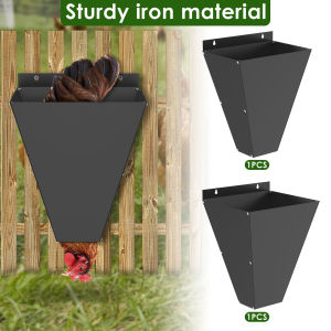 Chicken Cone Iron Chicken Processing Equipment Reusable Poultry Restraining Cone Practical Chicken Butchering Supplies for Farms